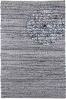 Morgenland Kelim Teppich - Trendy - Toska - rechteckig - 150x80 - Grau