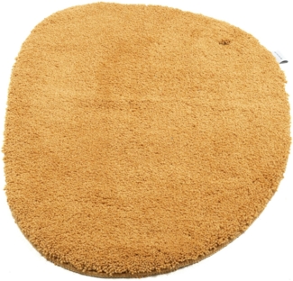 TOM TAILOR HOME Badematte Cozy Bath UNI, Höhe 27 mm, rutschhemmend beschichtet, fußbodenheizungsgeeignet, Polyester, oval, Badteppich, Uni Farben, rechteckig, rund und oval erhältlich