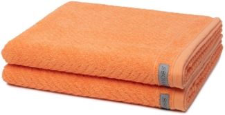 Ross Smart 2 tlg. Frottier-Set - 2 X Duschtuch (70 X 140cm) - 520 g/m2 - Nektarine