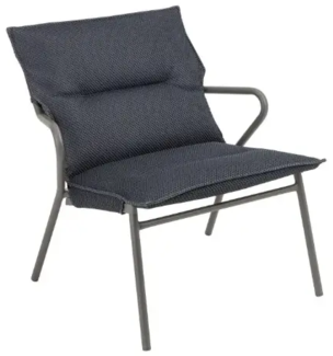 Lafuma Relaxstuhl Dunkelgrau/Grau ca. 70 x 68 x 69 cm