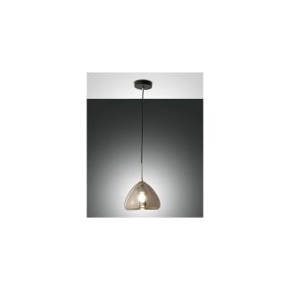 Fabas Luce 3667-40-138 Pendelleuchte Glow verchromt schwarz 25cm E27