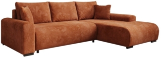 Luxusbetten24 Schlafsofa Designer Sofa Hanna, mit Schlaffunktion und Stauraum