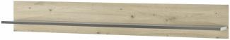 Stylefy Clarissa Wandregal Graphit Eiche Artisan Dekor