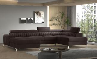 Wohnideebilder Lacante Dunkelbraun Ecksofas & Eckcouches CO-LAC-RT-22VE