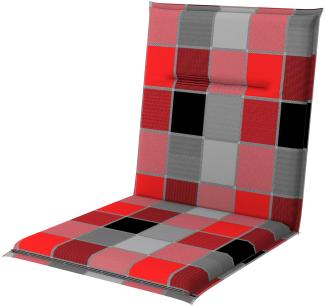 Doppler Niederlehner Spot 100x48x5 cm schwarz rot Kariert