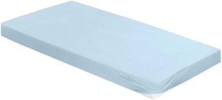 Irisette Frottier-Stretch Betttuch Orion 0009 bleu 100 x 200 cm 9-23 bleu