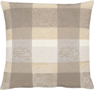 APELT Dekokissen 3042 Zeitlos elegantes Jacquardmotiv, Kissenhülle ohne Füllung, 1 Stück