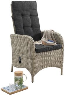 Destiny Gartensessel PALMA (Set, 2-St), Aluminium, Polyrattan, inkl. Auflagen