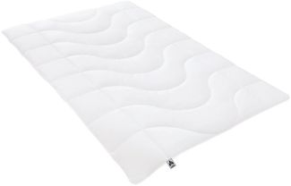 Badenia Bettcomfort Irisette Micro Thermo Ganzjahresdecke Steppbett aus weicher und atmungsaktiver Microfaser für den Übergang, 135x200 cm