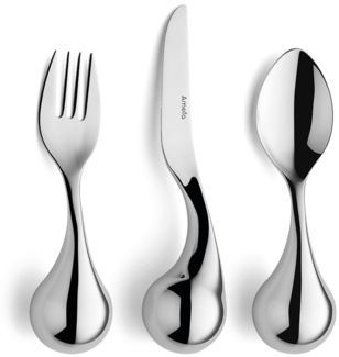 Amefa INTEGRALE Besteckset 3-teilig hochglanzpoliert