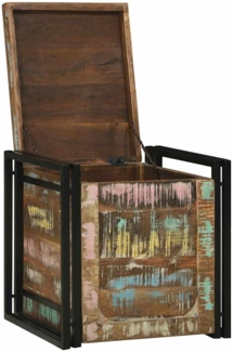 vidaXL Aufbewahrungsbox 50 x 50 x 50 cm Massives upgecyceltes Holz 4016743