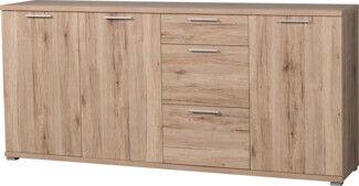Sideboard Trend / Top , Holzwerkstoff , Holzfarben , 192 x 88 x 40 cm