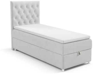 Best for Home Boxspringbett mit Bettkasten Trinity K-14 SINGLE Bonellfederkern inkl. 7 cm Topper (70x200 80x200 90x200 100x200), verschiedene Liefermöglichkeiten, TOP Preis-Leistungs-Verhältnis