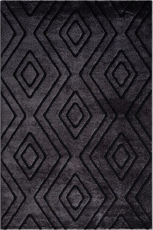 Vimoda Teppich Teppich Modern Super Weich, Rechteckig, 3D Effekt, Raute, Modern, Läufer Wohnzimmer