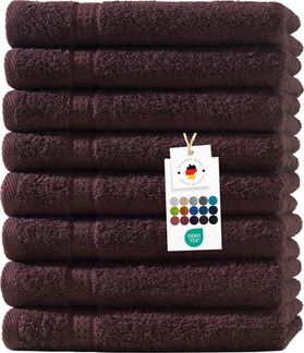 Carpe Sonno Handtuch Set 50x100 cm 100% Baumwolle Handtücher Set 500 g/m2 Frottier Handtuchset, Frottier (Spar-Set, 8-St), Extra Soft & Weich, Saugfähig, Schwer, Atmungsaktiv, schnell trocknend