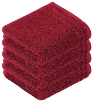 Vossen Gästehandtücher 4er Pack Gästetuch 30 x 50 cm Calypso feeling, Frottier (Spar-Set, 4-St), Vegan