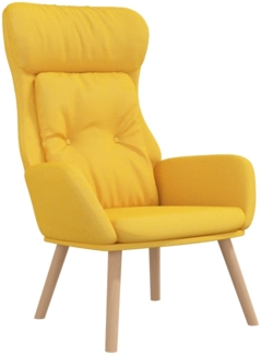 Relaxsessel Senfgelb Stoff [341297]