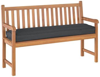 vidaXL Palettenkissen für Bank Schwarz 150 x 40 x 8 cm Oxford Stoff 42001662