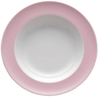 Thomas Sunny Day Suppenteller, Pastateller, Teller, Porzellan, Light Pink, Spülmaschinenfest, 23 cm, 10323