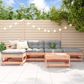 vidaXL 6-tlg. Garten-Lounge-Set Massivholz Douglasie 3186324