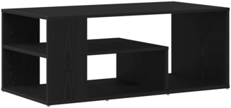 vidaXL Couchtisch Schwarz Eichen-Optik 100 x 50 x 40 cm Holzwerkstoff 862629