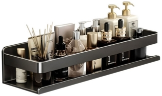 OYLCDI Duschablage Ohne Bohren, Edelstahl Eckregal,30/40/50cm,Duschkorb, hregal Aluminium Rostfrei,Badezimmer Duschablage, Schwarzes Aufbewahrungsregal für Bad und Küche,Gewürzregale