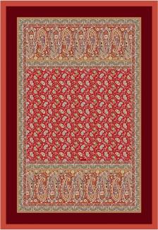 Bassetti PLAID IMPERIA ROT 135X190 *9324096 HW 2022 NEUHEITEN