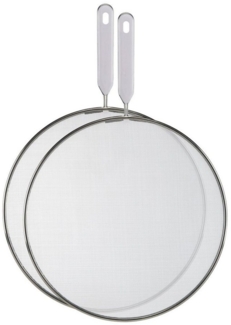 2er Set Pfannen Spritzschutz Deckel