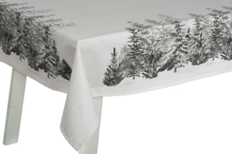 Pichler Tischdecke 130x130 cm Foret grey 100% CO