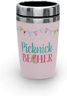 La Vida Thermobecher Tee, Kaffeebecher,"Picknick Becher" To Go, La Vida Zeit für dich