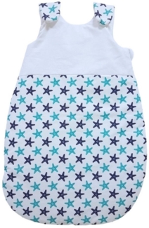 Babymajawelt Babyschlafsack Kuschelschlafsack TOG 1,5 bis 2, Raum. 18°C und 22°C, Verstellbar, Kindersicherer Reißverschluss, Wächst mit! Ganzjahresschlafsack