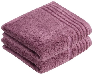 Vossen Handtücher 2er Pack Handtuch 50 x 100 cm Vienna Style Superso, Frottier (Spar-Set, 2-St), Vegan