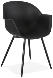 Kokoon Design Sessel Stileto Schwarz