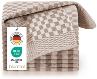 Blumtal Geschirrtuch Premium Geschirrhandtücher in 50 x 70 cm, (Set, 20-tlg, 5, 10 oder 20 Geschirrtücher), 100% Baumwolle, Oeko-TEX® Zertifiziert