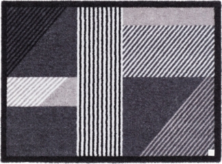 Barbara Becker Fußmatte Sense, Made in Belgium, rechteckig, Höhe: 7 mm, Schmutzfangmatte, modernes Design, waschbar, auch als Läufer