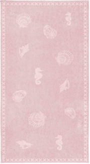 Seahorse Strandtuch Shells, Jacquard-Velours (1-St), mit Meeres Motiven