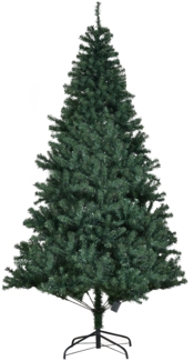 Weihnachtsbaum Künstlicher Tannenbaum mit LED-Lichterketten Christbaum beleuchtet 210cm