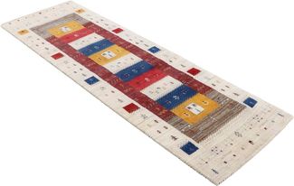 carpetfine Wollteppich Gabbeh Sofia, auch als Läufer, rechteckig, Höhe: 15 mm, reine Wolle, handgearbeitet, weicher natürlicher Flor, Wohnzimmer