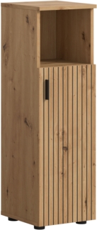 Badschrank B/H/T: 30x95x30 cm in Artisan Oak Nachbildung und --