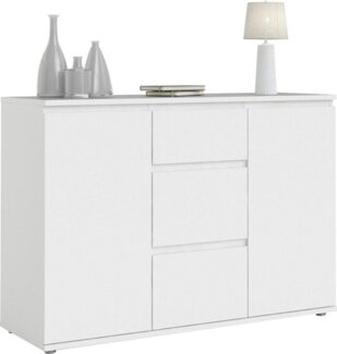 INOSIGN Sideboard Nova, Aufbewahrung, Schubladenschrank, Sideboard, 2 Türen, 3 Schubladen, grifflos, Breit e120 cm, Höhe 84 cm