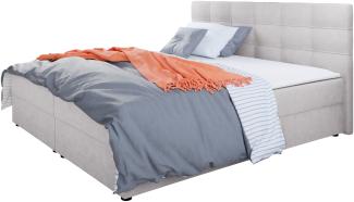 Mirjan24 Boxspringbett Wirig II, Beige 160x200 cm