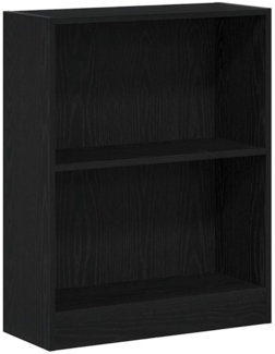 vidaXL Bücherregal Schwarz 60 x 24 x 76 cm Holzwerkstoff 862001