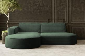 Kaiser Möbel Ecksofa Designer MODENA STUDIO L stoff Poso und Neve