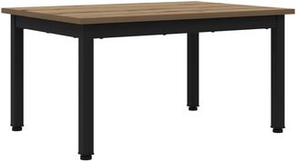 Couchtisch, Sofatisch Kunsthandwerk Eiche 70 x 50 x 36 cm Holzwerkstoff