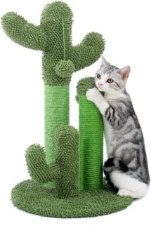 Purpurra Kratzbaum Kaktus Kratzbaum Kratzstamm, 53/69 /88cm, Plüsch, lebhaftes Design