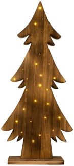 Weihnachtsbeleuchtung Draußen LED Weihnachtsdeko Außen Holz mit Timer 5261227