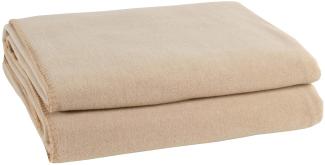 Zoeppritz Soft-Fleece sand 180x220 103291-40