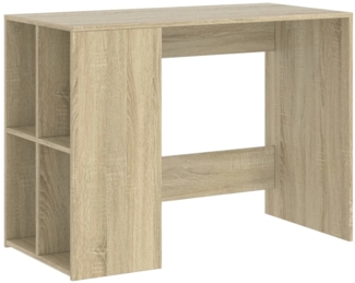 vidaXL Schreibtisch Sonoma-Eiche 102x50x75 cm Holzwerkstoff 840543