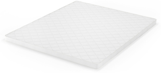 Vitalispa Matratzenschoner Weiß 160 x 200 cm Waschbar, Atmungsaktiv