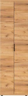 Germania Garderobenschrank 2796-243 GW-Fremont, in Navarra-Eiche-Nachbildung, mit ausziehbarer Kleiderstange, 59x199x34 cm (BxHxT)